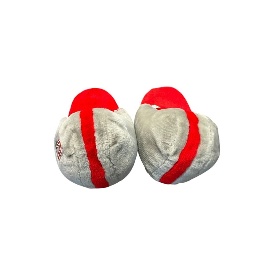 Ohio State Slippers Mens Buckeyes Helmet Slippers One Size‎ Plays Cheering